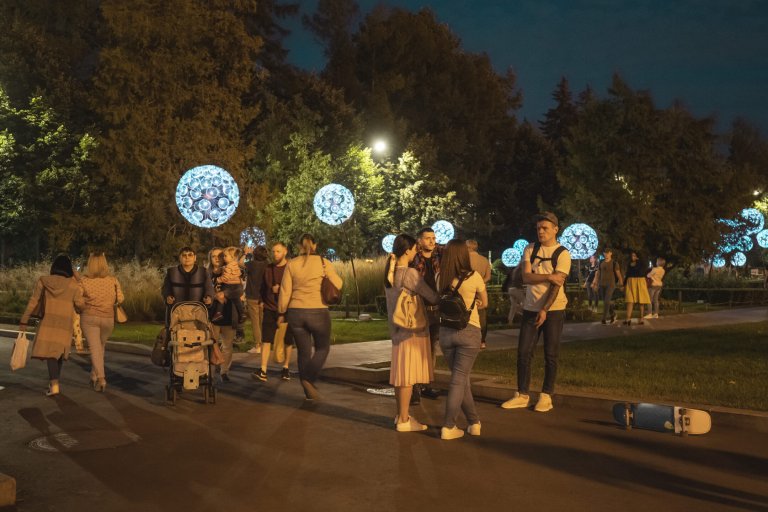  Праздничное оформление г. Москвы – День города 2020