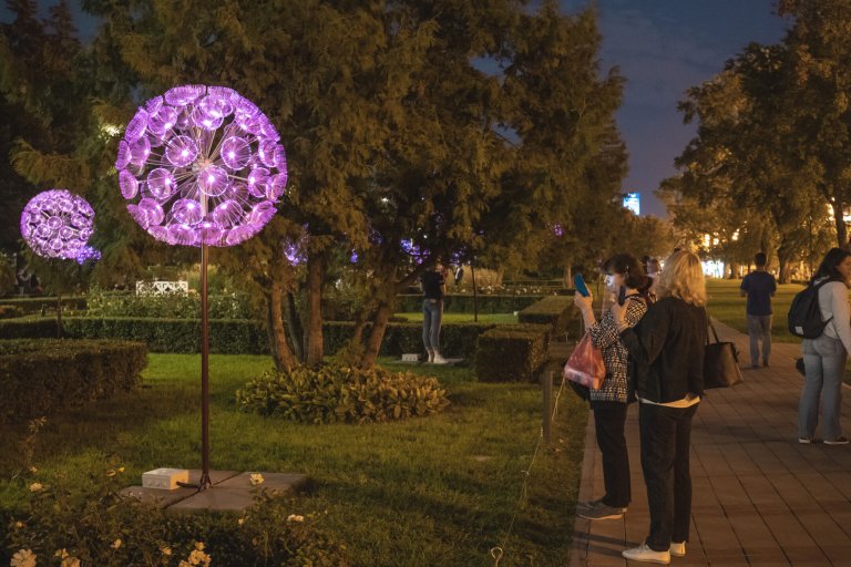  Праздничное оформление г. Москвы – День города 2020