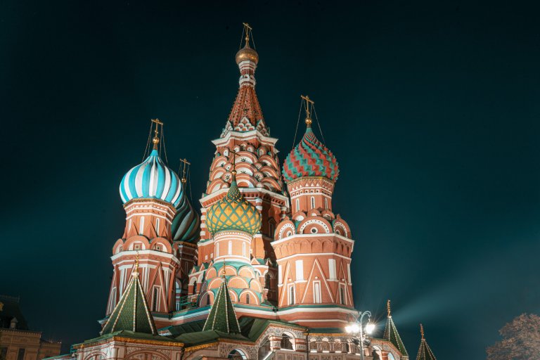  Подсветка фасадов Храма Василия Блаженного