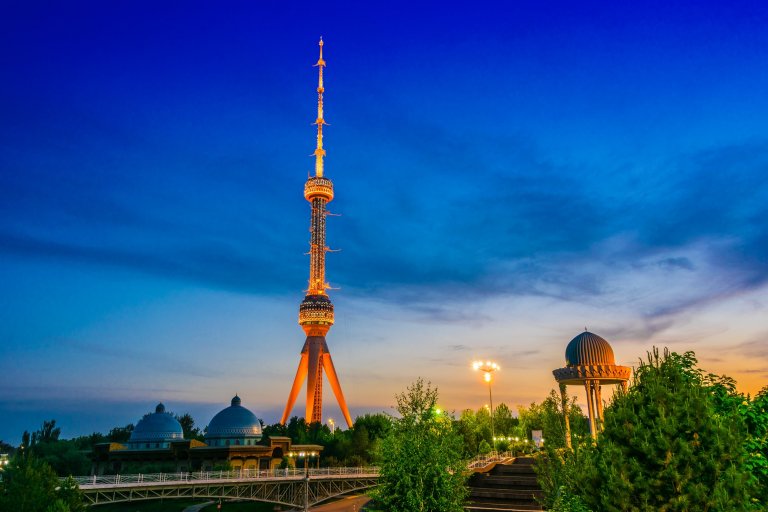  Телебашня Ташкент